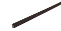 Feielist plast svart – 10 x 16 x 3000 mm